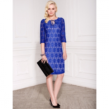 Платье женское, цвет синий Артикул: 83027-83035, фаберлик женская одежда, коллекция женской одежды фаберлик, одежда для женщин фаберлик, новая коллекция женской одежды faberlic